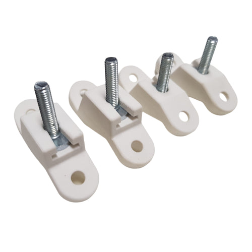 Toyota Supra JZA80 UK-Spec OEM Bonnet Vent Mounts (Black)